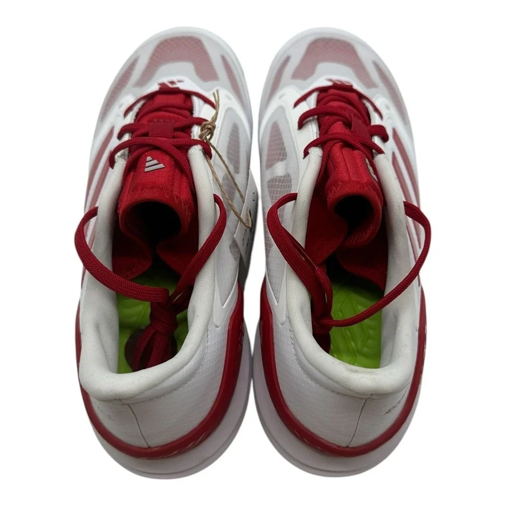 Adidas Adizero Purehustle 3 Elite Softball Cleats Womens Size 8 White Red IG7130